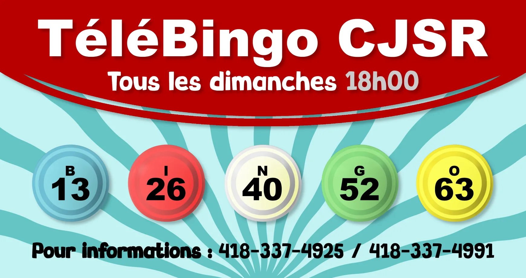 Affiche Bingo v 1